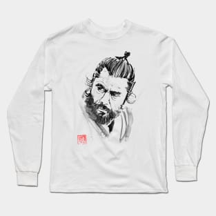 red beard Long Sleeve T-Shirt